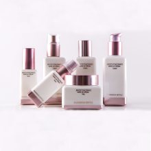 Luxus Kosmetikflasche Set Glas Pumpflasche Glas für Kosmetikpaket Lotion Flasche Körperpflege Hautpflegeprodukte
