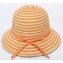 Sombrero de paja de papel de moda de verano para mujeres