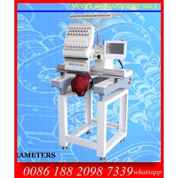 Best Quality Single Head High Speed 1200 Spm Embroidery Machine / Multi Function Embroidery Machine