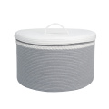 cotton rope basket kids toy storage baskets lids