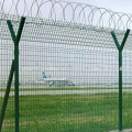 Powder Coated Security Welded Airport Fence