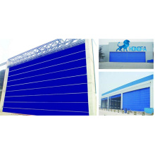 Exterior and Interior Flexible Fabric Hangar Gate