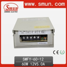 60W 12V 5A IP40 Rainproof Outdoor Switching Power Supply