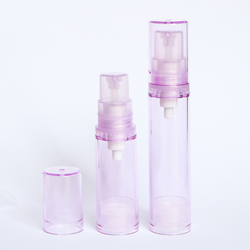 Skincare packaging airless bottle with lotion pump bottle