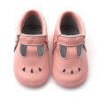 Hollow out leather baby girls shoes wholesale