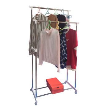 Stainless steel parallel bar type drying rack