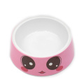 Melamine cute design pet dog cat feeder bowl