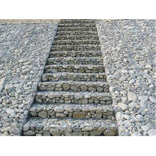 Низкий углерод/ПВХ покрытием коробки Gabion