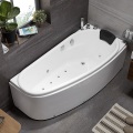 Diseño de baño de jacuzzi de lujo Luxury Free Standing Acrylic Bathtub Mini Tamaño