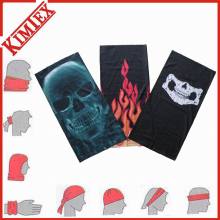 Fashion Polyester Microfiber Unisex Seamless Neck Tube Bandana