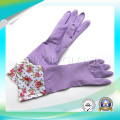 Cleaning Work Anti Acid Latex Gloves with Good Quality