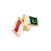 National Flag Lapel Pin, Metal Badges (GZHY-LP-024)