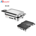 1600W Smokeless Indoor Electric  Grill With Thermostat double contact grill