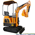 Export 1.2 ton household hydraulic crawler mini excavator with swing boom