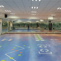 Gym pvc Flooring Custom floor