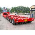 Multi axles 40ft flatbed iso container trailer