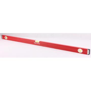 Niveau de boîte rouge aluminium professionnelle 48"