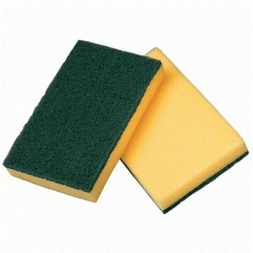 Non woven nylon abrasive tissue scuff pad