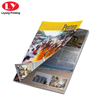 A4 entertainment magazine printing for advertising