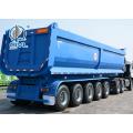 60ton U Shape Tipper Trailer with Six Axle