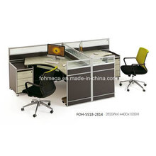 2 Sitze Workstatin Büro Schreibtisch Partition Foh-Ss18-2828