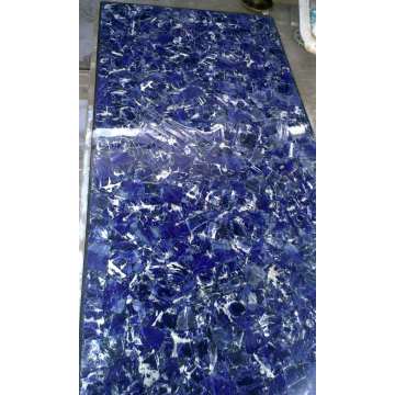 Translucent or No Translucent blue sodalite plate