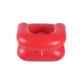 red color inflatable Simple baby sofa chair