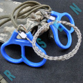 Outdoor Survival Steel Wire Saw Scroll Saw Chain Saw Multi Rope-and-Chain Saw