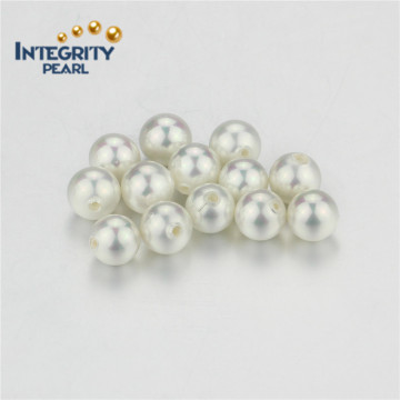 Mother of Shell Loose Pearls Size 12mm Perfect Round Shell Pearl Beads