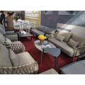 Classic European style outdoor rope sofa set