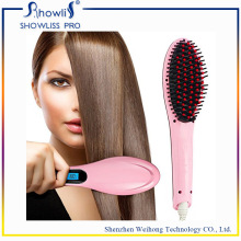 Atacado OEM Professional Hair Brush Straightener