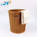 Handweave washable PP Rattan Hotel towel basket