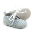 New Styles Stripe Leather Baby Oxford Shoes Wholesale