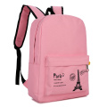 Student notebook canvas double backpack