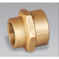 Brass pipe fitting brass Compression Coupling