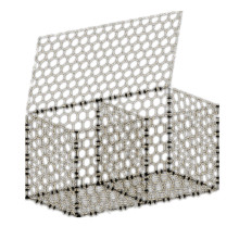 professional Woven Gabion Basket gabion box