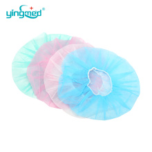 Medical disposable non woven bouffant nurse hair cap