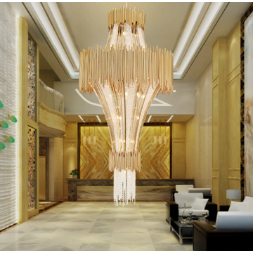 Hotel lighting chandelier custom design