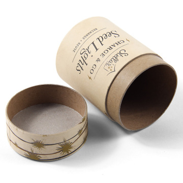 Крафт -бумажные трубки чайные подарочные цилиндр коробки