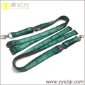 Transferência de calor impressão chaveiro verde colar lanyard