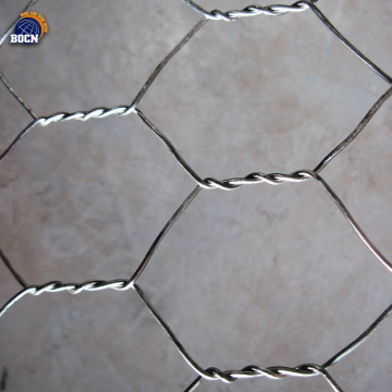 Malla de alambre hexagonal galvanizada