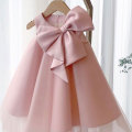 Simple Big Bow Prom Dresses