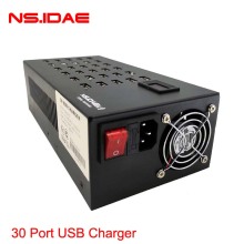 Chargeur de bureau Sauveillant USB 300W de 30 ports