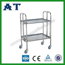 Foldable instrument trolley