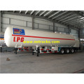 54000 Liters LPG Gas Tanker Semi Trailers