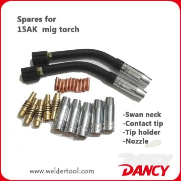 mig welding torch spare parts 24KD