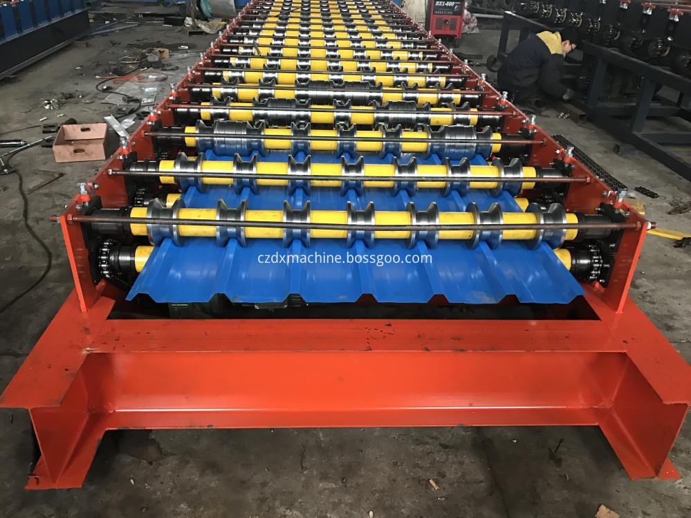 Trapezoidal Profile Roofing Roll Forming Machines