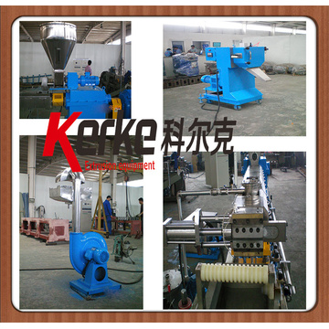 two-stage pelletizing extruder for PVC cable granules