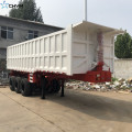 3 axle Hydraulic Cylinder Dump Truck Semi-Trailer