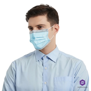 3 Ply Non-woven Disposable Mask